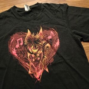 HAZBIN HOTEL ALASTOR T-SHIRT - Medium // Helluva Boss Show Series Fun Tee Shirt